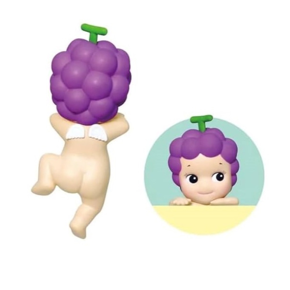 Sonny Angel Hippers Harvest Series fruit vegetable mini figure attach NWT Apple - Picture 4 of 8